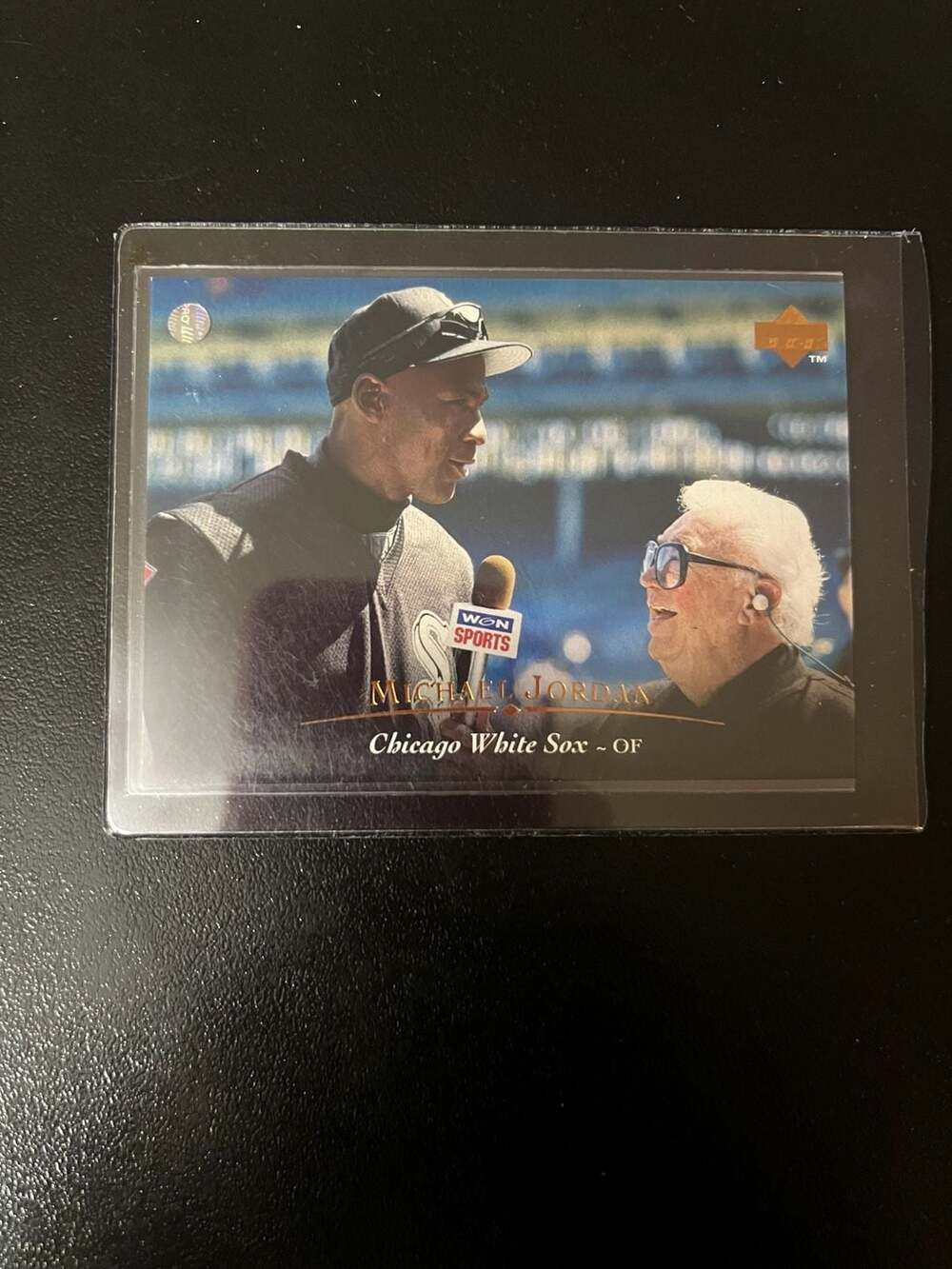 1995 Upper Deck #200 Michael Jordan Chicago White Sox Baseball Card